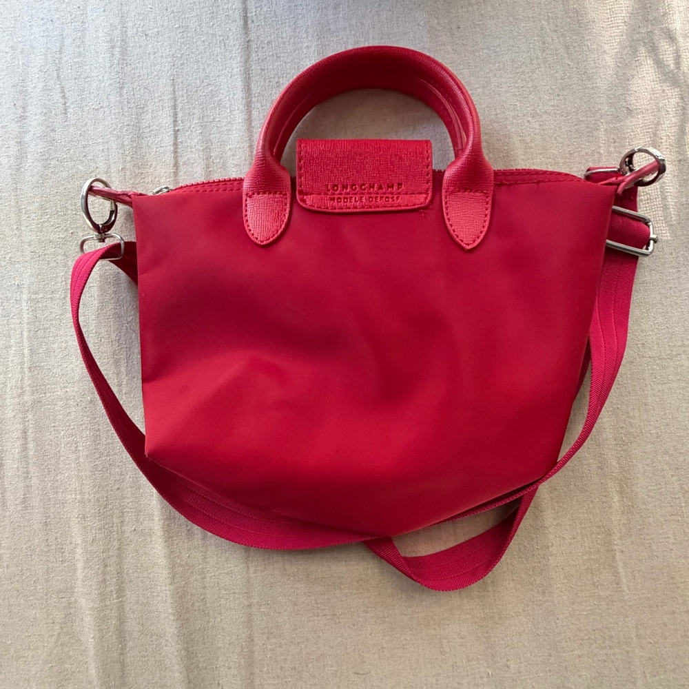 Longchamp Cherry Red Crossbody Bag